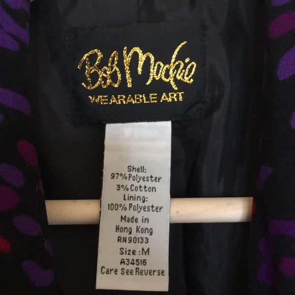 Bob Mackie Leopard Print Trench Coat SZ M - Picture 2 of 8